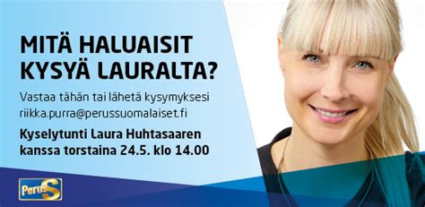 Tästä ei laura huhtasaari pidä ollenkaan. Kysy - Laura Huhtasaari vastaa - Suomen Uutiset