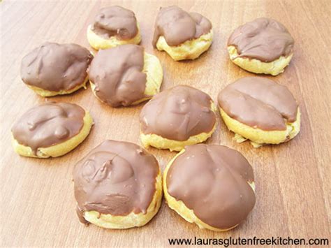 Let dough rest 5 minutes. Gluten Free Profiteroles - Cream Puffs - Laura's Gluten ...