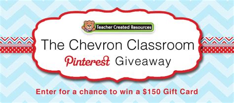 Points have no monetary value and expire after 1 year. The Chevron Classroom Pinterest Giveaway | Teacher Created ...