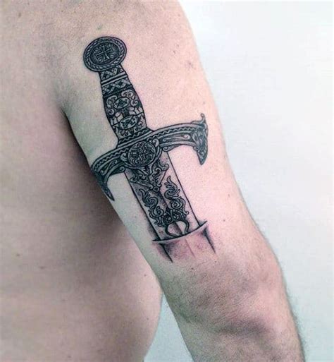 Sword tattoos are one of the most beautiful traditional tattoo category. 50 Sword Tattoos For Men - A Sharp Sense Of Sophistication