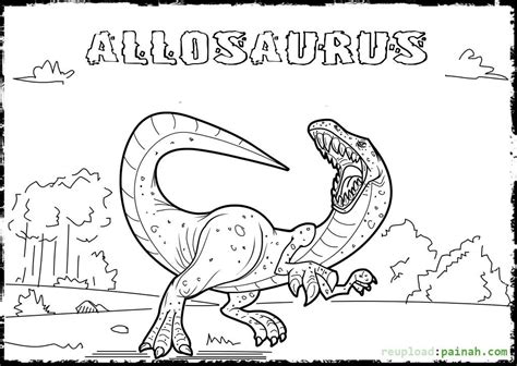 You can print this allosaurus coloring page for kids to enjoy while they learn about god, the creator of all things. Dinosaurs Coloring Pages Allosaurus | Coloring Pages ...