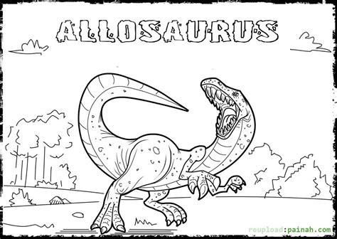 Right now, i advise dino dan dinosaur coloring pages for you, this post is similar with jesus first miracle coloring pages. Dinosaurs Coloring Pages Allosaurus