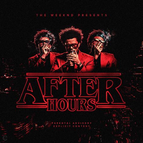 We all waited for it, and hot darn it. The Weeknd - After Hours : freshalbumart