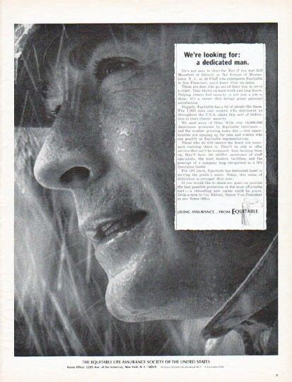 Equitable also acts as a third party administrator (tpa), acting on behalf of smaller insurance specialist companies who do not have sufficient resources or knowledge of the medicare market. 1966 Equitable Life Assurance Society Vintage Ad "a ...