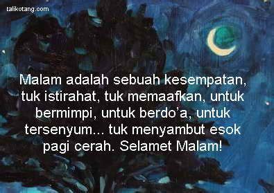 Bentar lagi ada twit selamat berjuang untuk para pemainnya asal inggris dan swedia. Ucapan Selamat Malam Buat Sahabat | Selamat malam, Malam ...