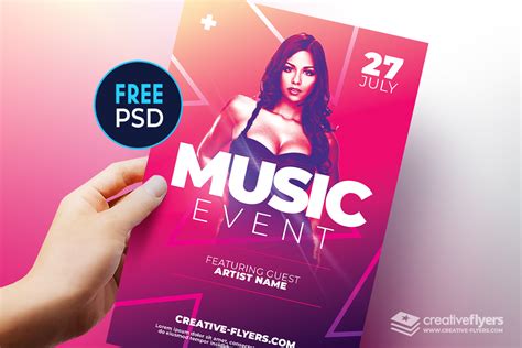 Download these free photoshop psd flyers space jockey free flyer. Free Flyer Template for Photoshop "PSD" on Behance