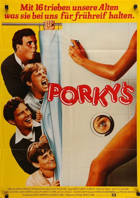 In early silent movies a form of visual comedy called slapstick was often used. Porky's (1982) | Comedy movies, Short film, Movie posters