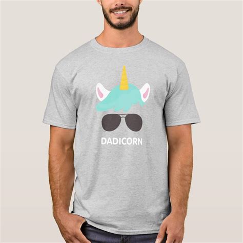 Shop from existing designs or create your own personalized gifts! Funny Dadicorn Daddy Unicorn Best Dad Father's Day T-Shirt ...
