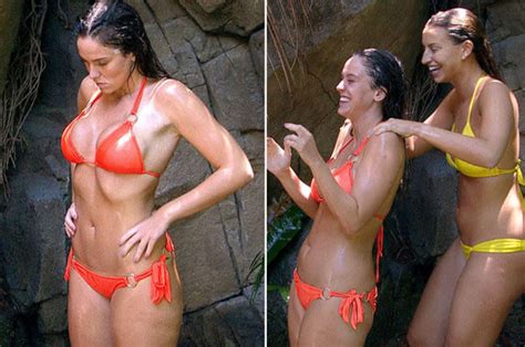 5 she is having a party at the moment. I'm a Celeb: Vicky and Ferne get handsy in bikini shower ...