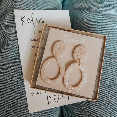We did not find results for: BLEU OPAL on Instagram: "Custom earrings + a birthday note ...