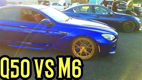 Thanks to some upgrades operated under the hood the m5. Q50 vs M4 CS M3 M5 M6 Bmw owners are special - YouTube