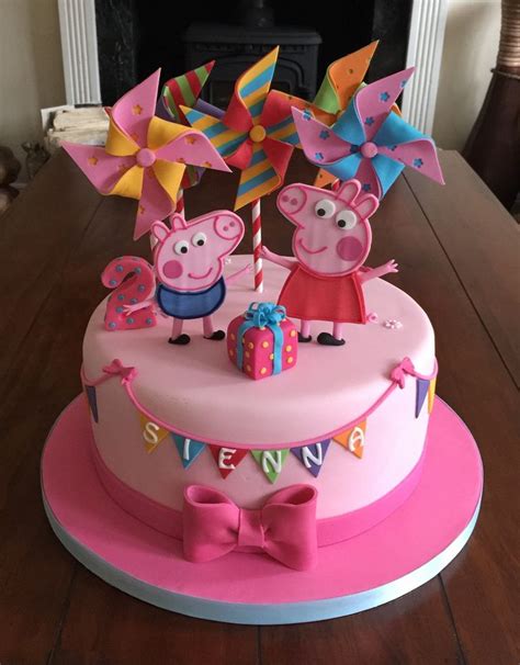 Und daumen nicht vergessen ;) dan. Peppa pig cake (mit Bildern) | Schweinekuchen, Peppa wutz ...