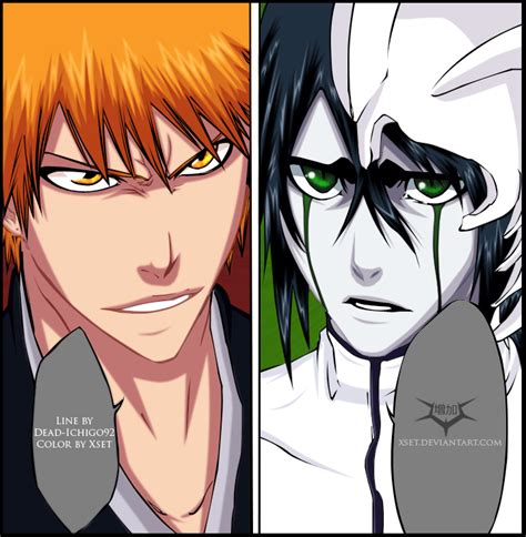 Bleach. Ichigo vs Ulquiorra. by Xset on DeviantArt