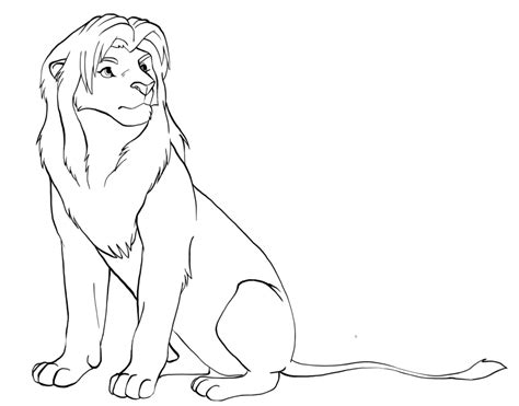 More like lion couples lineart by therealtilsa. Lion King 112 - Coloring Home