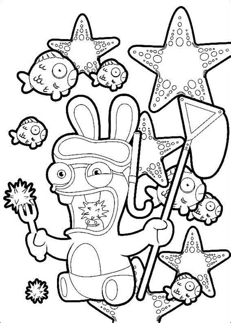 All rayman raving rabbids coloring page picture invasion pages rabbid download rabbits last updated. Rabbids Invasion printen Kleurplaat voor kinder 7