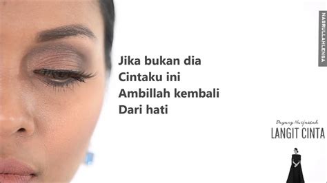 Check spelling or type a new query. Dayang Nurfaizah - Langit Cinta (lirik) - YouTube