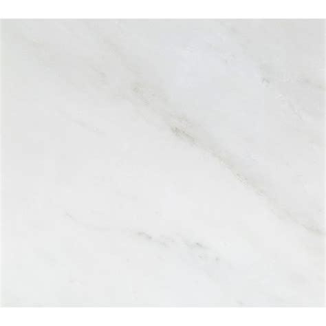 Oriental White 18x18 Polished Marble Tile - Tilesbay.com