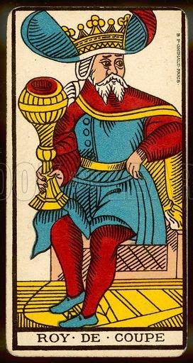 He is a great card in a reading when you are seeking ways to express yourself emotionally or having to accept aspects (or the king of cups in love is an excellent card as it shows all good things regarding emotional spirituality. King of Cups ~ Marseille | Tarot de marseille, Tirage tarot de marseille, Tarot de marseille gratuit