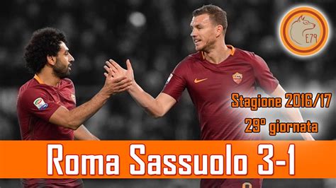 Roma scored 4 goals with different scorers as they thrash sassuolo in a high scoring game.this is the official channel for the serie a, providing all the. Roma Sassuolo 3-1 - YouTube