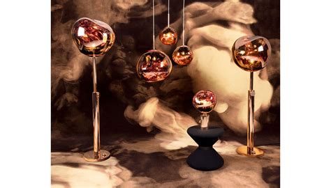 Sélection.suspension beat light wide modèle 2006/2007. Melt Mini Suspension Light - Copper by Tom Dixon - Switch ...