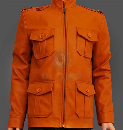 When choosing a leather jacket, you want to pay close attention to the fit. Four Pockets Slim Fit Brown Leather Jacket
