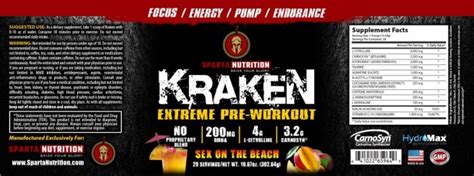 Check spelling or type a new query. Sparta Nutrition Kraken Review: Monstrous Pre Workout With ...