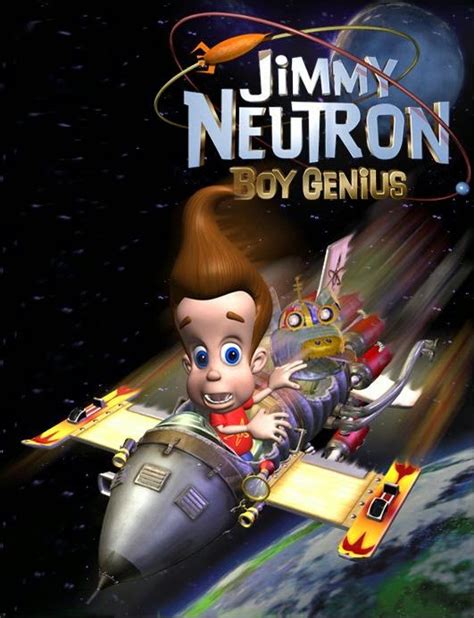 The film starts off with a rocket carrying two boys and a robotic dog: Jimmy Neutron: Boy Genius | Movie Info