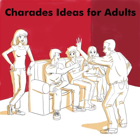 Omg i need to add that to my pictionary set. Charades Words List - Ideas for Adults | HobbyLark
