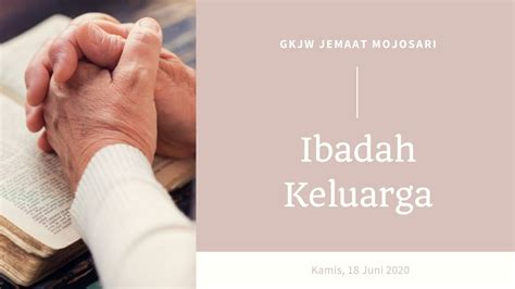 Dalam memulai ibadah, sudah sewajarnya jika diawali dengan doa kristen untuk pembukaan ibadah. Votum & Salam Ibadah Kristen - Ibadah Raya 19 April 2020 ...