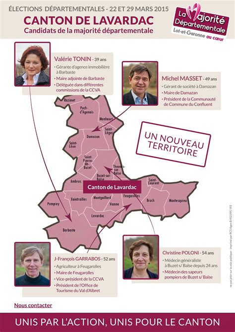 Les élections régionales et départementales se dérouleront en décembre 2015, au lieu du mois de mars de la même année. Election départementale 2015 Lavardac - Michel Masset ...