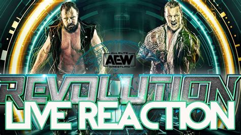 How cool would it be if rockstar released a wrestling game? AEW Revolution LIVE REACTION ITA - YouTube