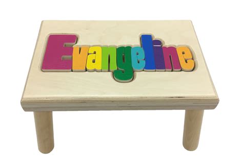 Check out our name puzzle stool selection for the very best in unique or custom, handmade pieces from our kids' furniture shops. Name Puzzle Stool - Large - Personalized Puzzle Foot Stool ...