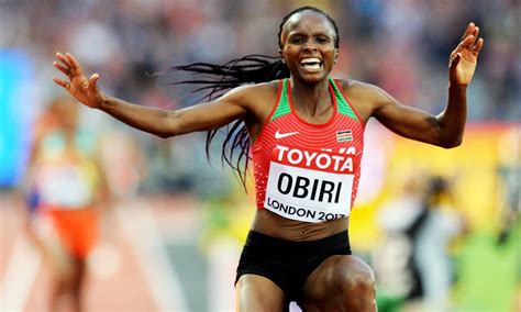 Hellen obiri passes beatrice chepkoech in the final lap to win the 3000m in doha. 5000 Metres World Champion Hellen Obiri Shares All Her ...