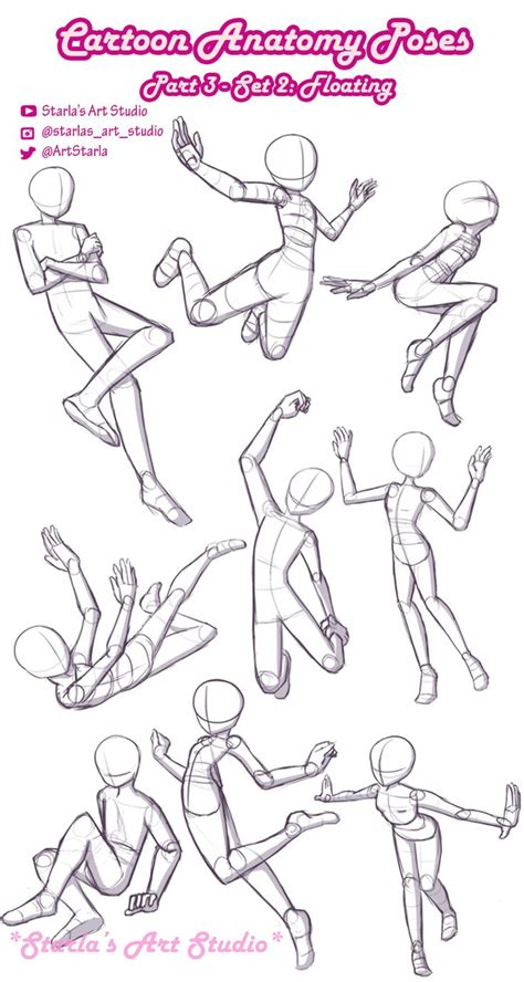 How to draw gesture drawings for beginners. Drawing Cartoon Poses ~Starla's Art Studio | Drawing body ...