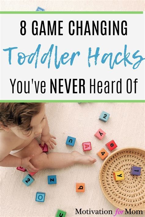Parenting Hacks for Toddlers - 8 GENIUS IDEAS (With images ...