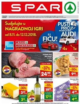 U 1 trgovini od 73,90 kn. Spar katalog do 21.11.