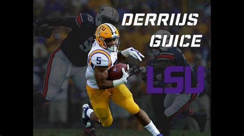 Select from premium derrius guice of the highest quality. derrius Guice LSU highlights - YouTube