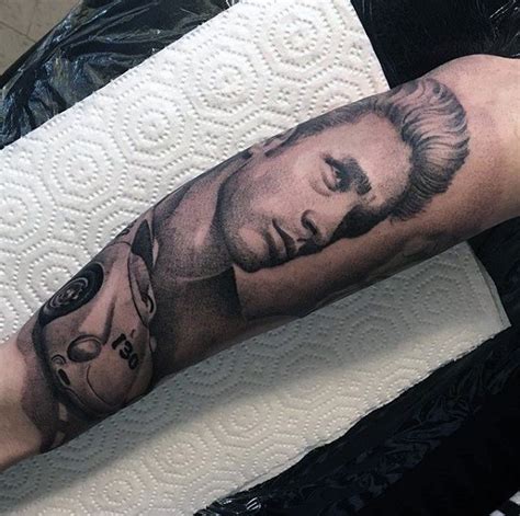 James dean tattz, prince george, british columbia. 40 James Dean Tattoo Designs For Men - American Actor Ink ...