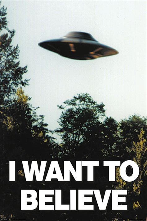 Gets a lot of cool comments. The X-files - I Want To Believe - Poster - 61x91,5