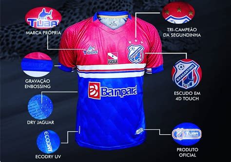 Braga tem maratona pela frente. Novas camisas do Bragantino-PA 2019 Tuba | Mantos do Futebol