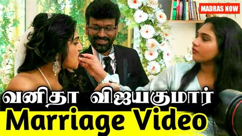 Later, she got married to anand. Vanitha vijayakumar marriage video | Biggboss Vanitha ...