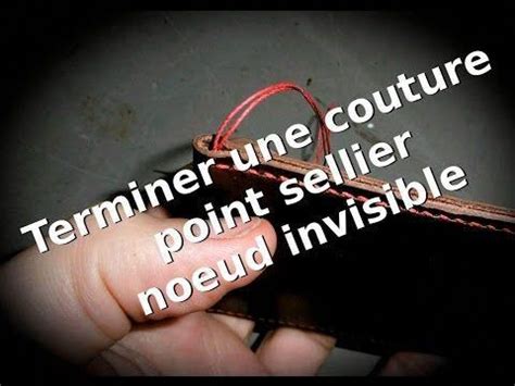 Sur la nature des soins continus et leur nécessité sur la. Comment faire un arrêt invisible pour terminer une couture ...