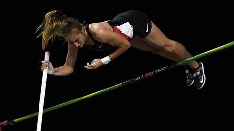 A field event consisting of a vault for height over a crossbar. SDSU's Draxler Takes Silver in Pole Vault at NCAA Outdoor ...