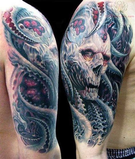 50 stunning sugar skull tattoo design ideas & their meanings. 119 Badass Crazy Skull Tattoos and Designs