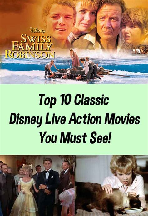 See more ideas about disney live action, disney live action films, disney movies. Top 10 Classic Disney Live Action Movies You Must See!