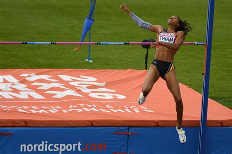 Ze liep bij een valpartij op het bk. Nafi Thiam wordt vierde in het hoogspringen - Atletieknieuws