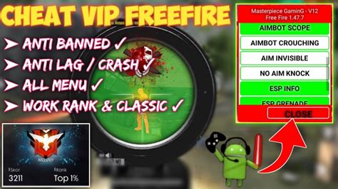 And hack other players ff gaming accounts for free. Update VIP Cheat Free Fire Terbaru 2020 Apk Anti Banned No ...