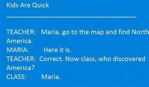 Here are 75+ hilarious kids' jokes that are clean and family friendly! Kids vs. Teachers (10 pics) - 1Funny.com