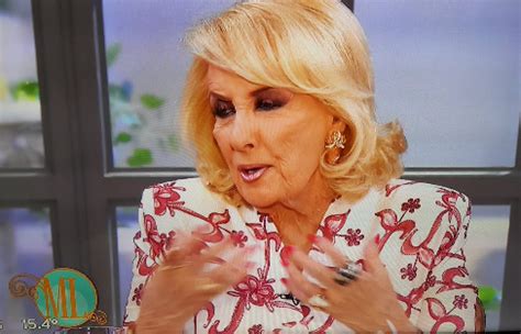 Una charla íntima entre mirtha legrand y juana viale. OPERARON A MIRTHA LEGRAND | Parte del show