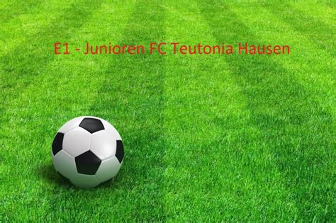 All information about teutonia hausen () current squad with market values transfers rumours player stats fixtures news. E1-Junioren von Teutonia Hausen mit erster Saisonniederlage